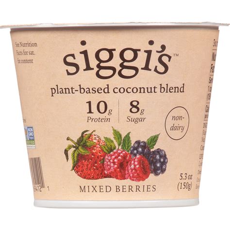 Siggi's Mixed Berry Non Dairy Yogurt (5.3 oz) Delivery or Pickup Near ...