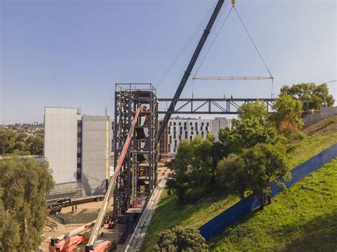 CSULA Pedestrian Bridge Installation | KPFF Greater Los Angeles Structural