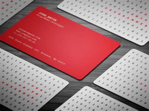 Programmer Business Card 的图像结果