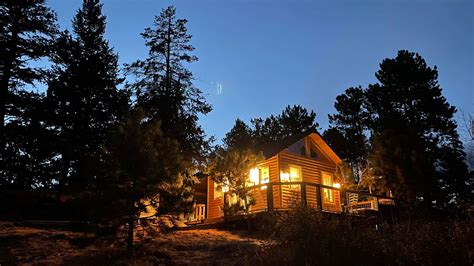 Cozy Tiny Mountain Log Cabin - Hipcamp in Coal Creek, Colorado