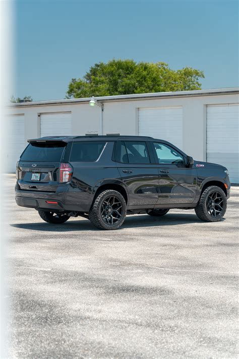 CHEVROLET TAHOE Z71 4PLAY WHEELS 4P06 22X10 285X50X22 NITTO TIRES ...