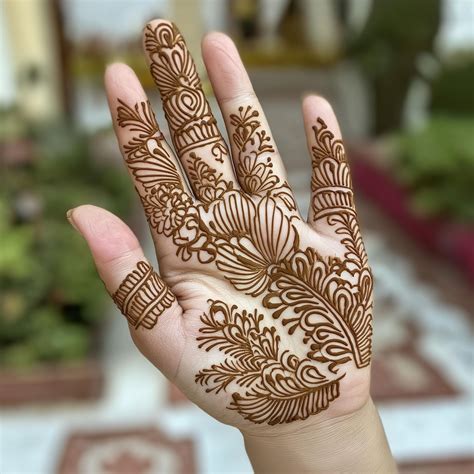 Image result for Mehndi Practice Simple Hand