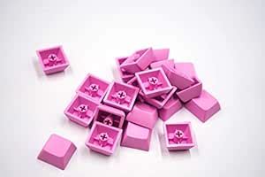 ONECAP 1U White Blank XDA keycap 37 Keys PBT Keycaps for Mechanical ...