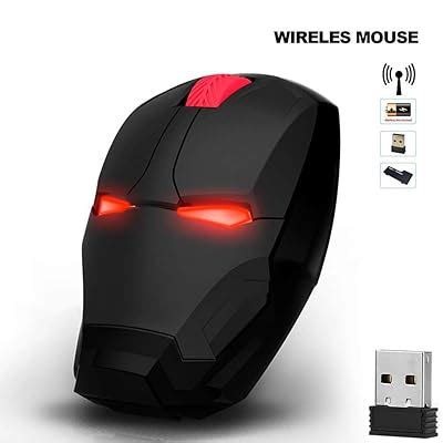 Joywa Avengers Endgame Iron Man Wireless Ergonomic Gaming India | Ubuy