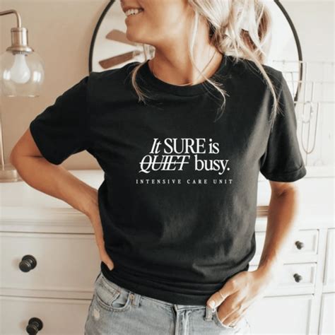 Funny ICU Nurse T Shirt Critical Care Nursing Student Nurse Graduation ...