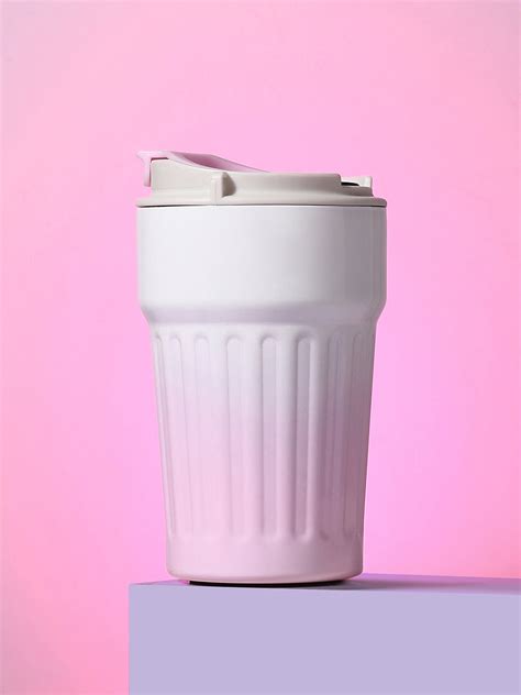 The Ombre Smart Vacuum Travel Mug (400 Ml) - Ballet Pink