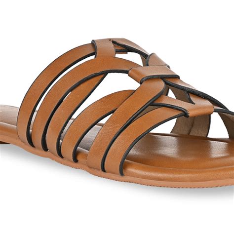 Lazercut Tan Flats – The CAI Store