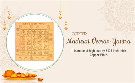 Buy Aalayam Selveer Madurai Veeran Yantra | Madurai Veeran Chakram Size ...