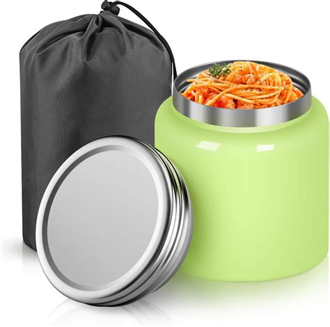 Amazon.com: Vuzsbcmx Insulated Food Flask for Hot Food, 28 oz Insulated ...