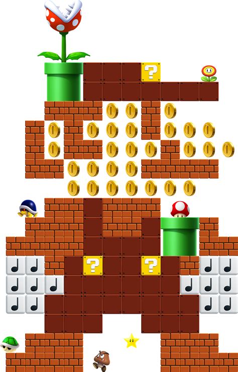 File:Super Mario Maker - Sprite Mario Art - New Super Mario Bros. U.png ...