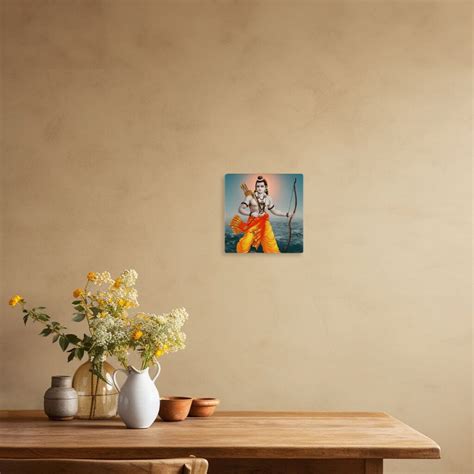Shri Ram Painting Canvas Print for Wall - Magicdecor®