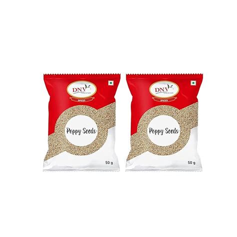 DNV Poppy Seeds, 100Gm | Indian Posto Dana | Khus Khus Posto | Whole ...
