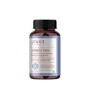 Jiva Stress-Free Tablets | 100% Ayurvedic Non-Habit Forming Formulation ...