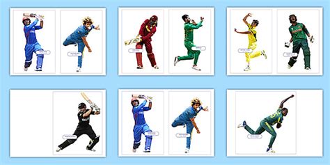 ICC Cricket World Cup 2019 Players Display Photos