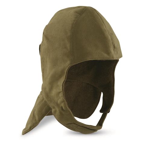 Italian Military Surplus Foul Weather Deck Cap, New - 732138, Military ...
