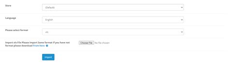 Opencart - Category Export / Import (multilanguage)