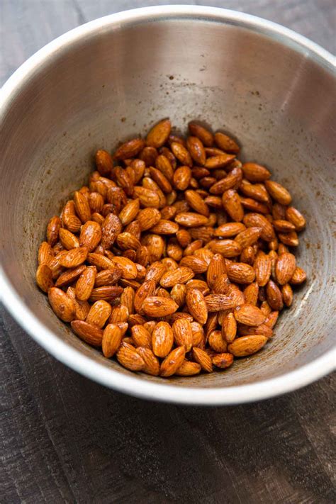 Honey Cinnamon Roasted Almonds - Trial and Eater