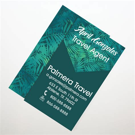 Travel Agent Business Cards 的图像结果