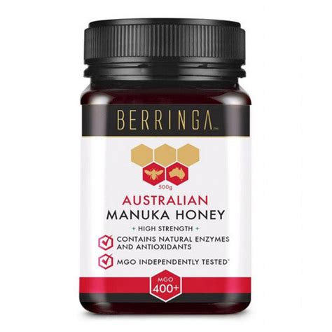 Berringa, Australian Manuka Honey MGO 400, 500 Grams – HerbsPro.in