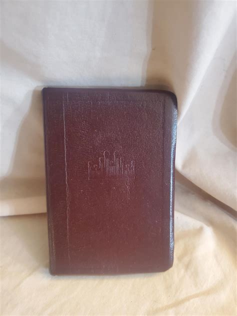 Barely Used, 1985, Dark Brown Pocket Hymn Book by the Church of Jesus ...