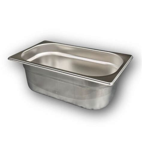 Bilge Inox GN 1/4-100 mm Stainless Steel Standard Gastronorm Bathtub Price