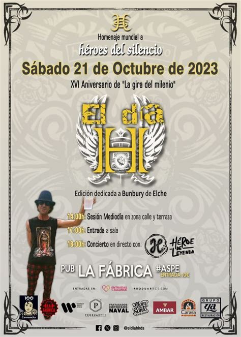 El día H • 2023: Aspe (España), Pub La Fábrica, Alicante, 21 October ...
