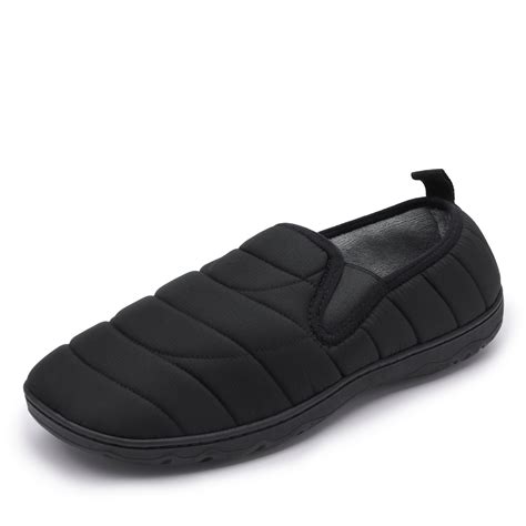 Dream Pairs Men's Water-Resistant Winter Warm Slippers, Slip-on Indoor ...