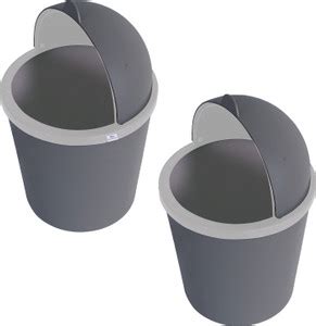 Heart Home Table Dustbin|Plastic Swinging Lid Waste Storage Garbage Bin ...