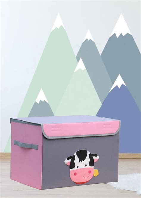 Get Lori Cow Ultra Spacious Engineered Wood Storage Box With Lid at ...