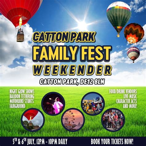 Family Fest Weekender at Catton Park, Catton Park, Derbyshire ...
