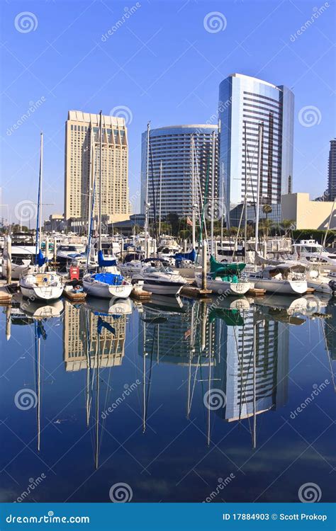 San Diego City Skyline stock image. Image of coronado - 17884903