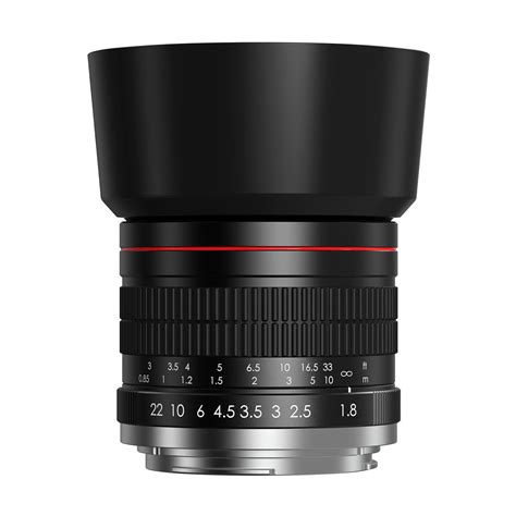 Lightdow 85mm F1.8 Medium Telephoto Manual Focus Full Frame Portrait ...