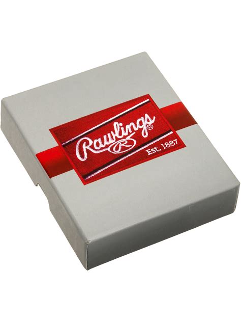 Buy Rawlings Tanned-Leather Sports-style Baseball Stitch Bifold Wallet ...