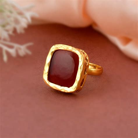 Shop Gold Plated Rings Online - Dastoor Jewels – DASTOOR
