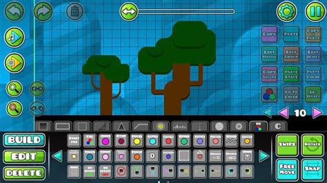 Image result for Geometry Dash Modern Tree