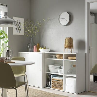 VIHALS storage combination, white, 190x47x90 cm (743/4x181/2x353/8") - IKEA