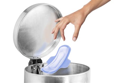 Sanitary Napkin Disposal Sign