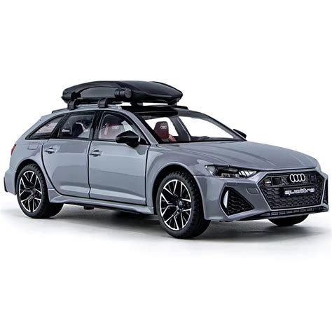 Buy Alokik Enterprise 1:24 Diecast Audi RS6 Metal Pull Back Car with 6 ...