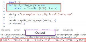Python String Split Every Character 的图像结果