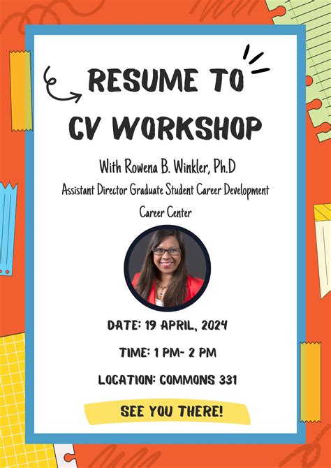 Resume to CV Workshop will be Starting Soon! – News – Language Literacy ...