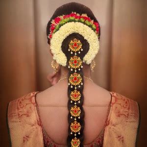 APARA Gold Plated Temple 9 Piece Hair Choti Jaddai Bridal Wedding ...