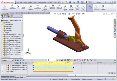 SolidWorks Basic Motion 的图像结果