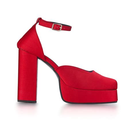 Scarlet Platform Block Heels – Dip Your Toes