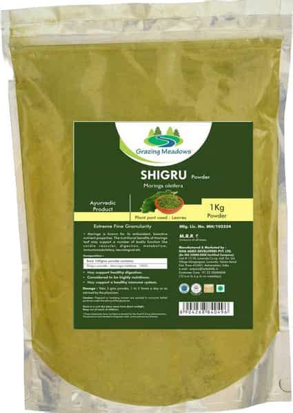 Order Grazing Meadows Shigru Powder - 1 Kg Moringa Leaf (Shugru ...