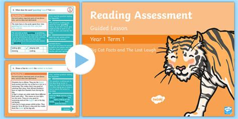 Year 1 Reading Assessment PowerPoint | Term 1 (teacher made)