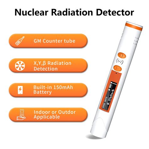 Buy Huyerdo Geiger Counter Radiation Detector,Mini Nuclear Radiation ...