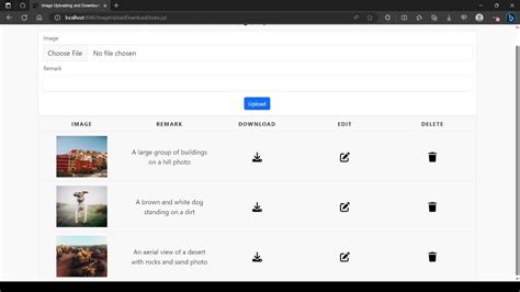 Java Seript Web Page Project 的图像结果