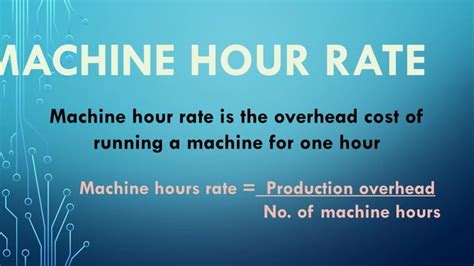 Image result for Machine Hour Rate