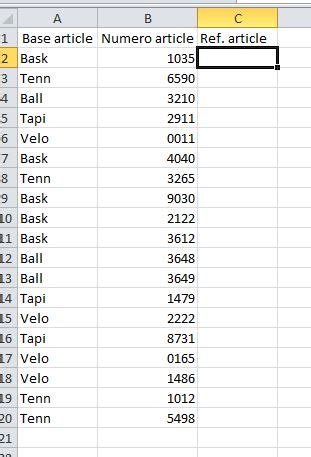 Image result for Concatener 2 Cellules Excel