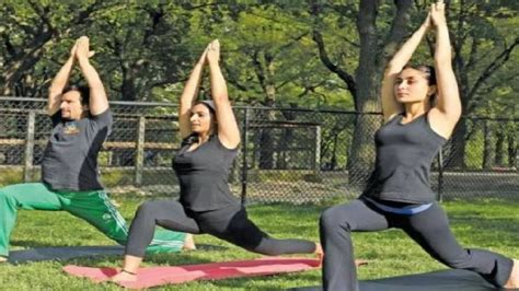 International Yoga Day: Bollywood celebs show off poses